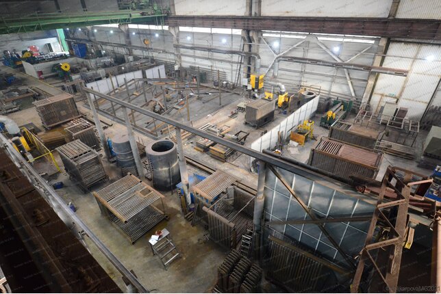 Котлы КВм 1.1 МВт - производство