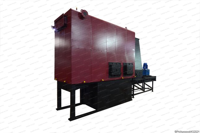 Котел 0.35 МВт на щепе и опилках автоматический