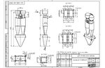 Чертеж циклона ЦН-11-800-2УП