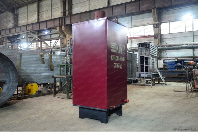 Твердотопливный котел 250 кВт - изготовление