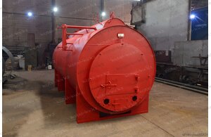 Котел паровой 300 кг пара в час 115 С для влажных дров